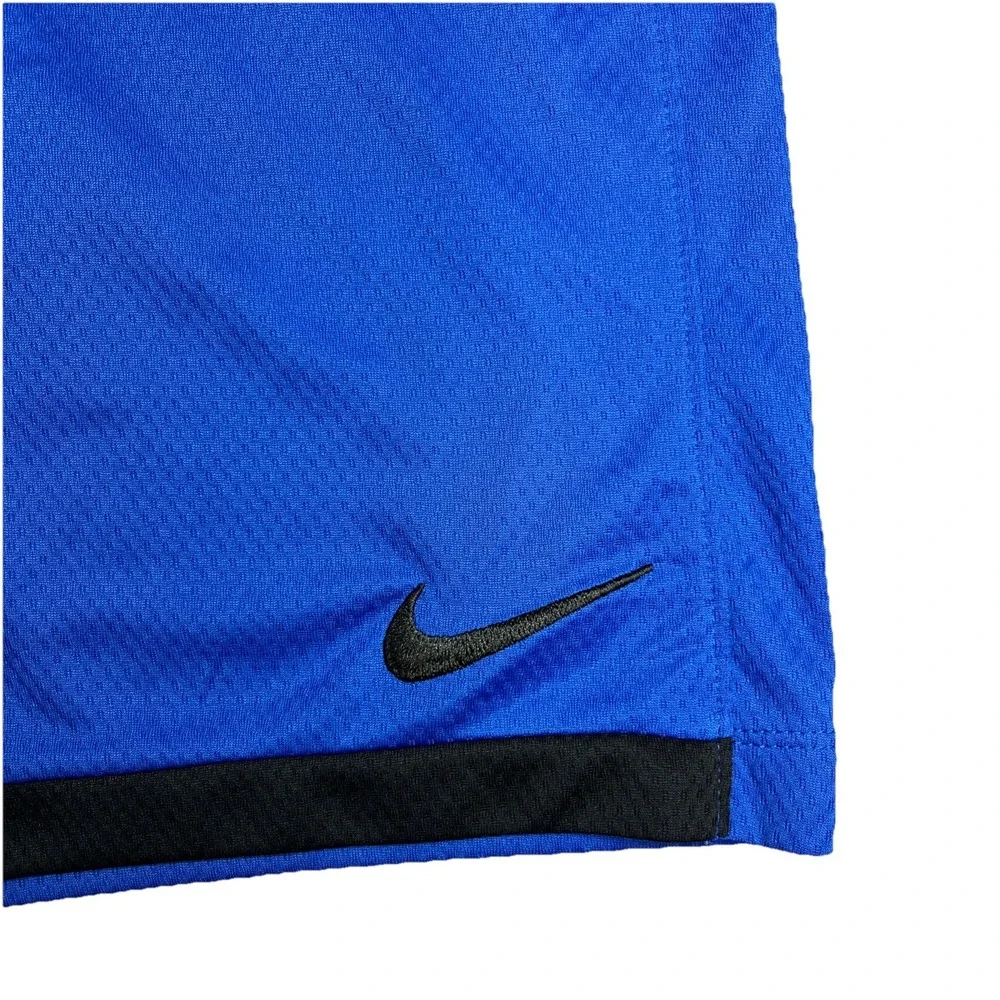 Nike Boys Basketball Multi Sports Royal Blue Black Swoosh Shorts XL NWOT‎
